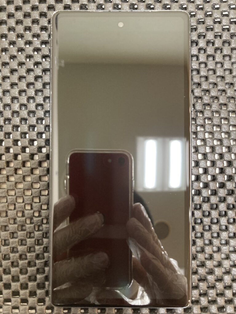 スマホコーティングしたGoogle Pixel 7a