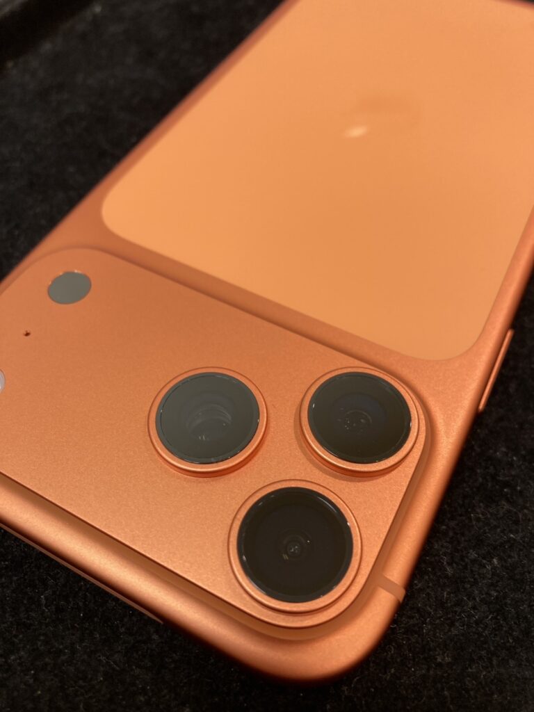 iPhone 17 Pro maxをコーティング