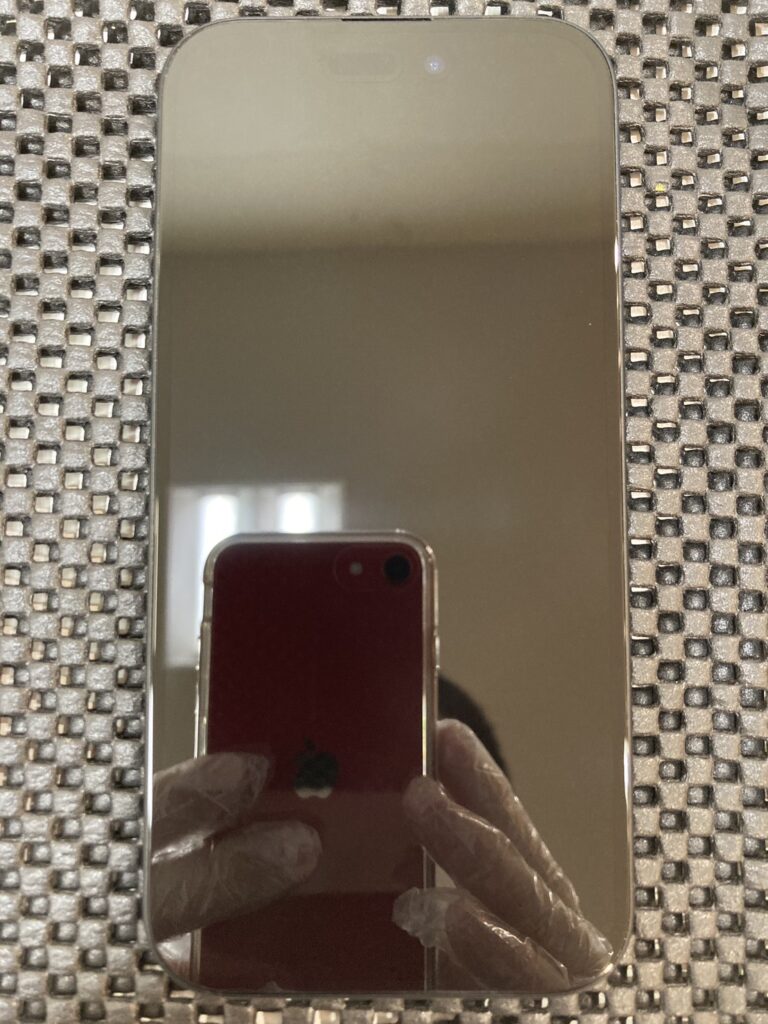 ナノナインのスマホコーティング