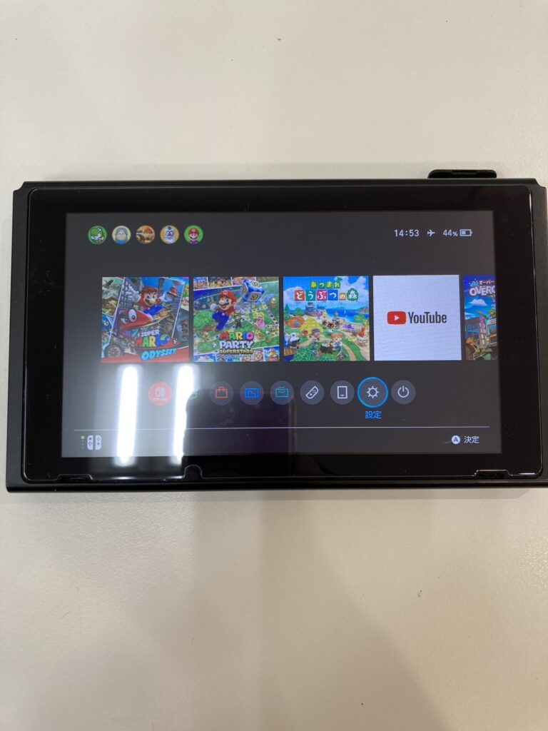 switchのゲームカードを反対向きに差し込んでしまった