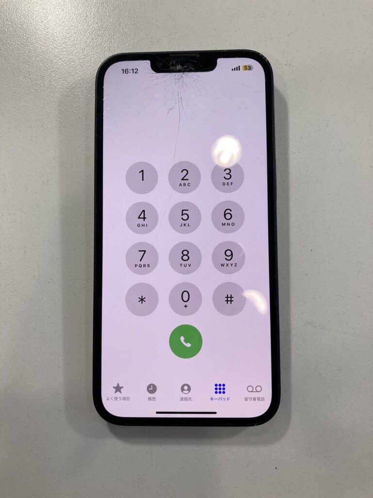 iPhone13 画面割れ