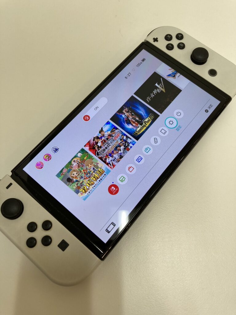 起動ができるようにしたNintendo Switch