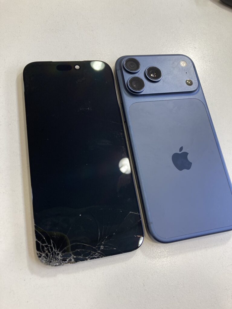 iPhone17ProMax 画面割れ