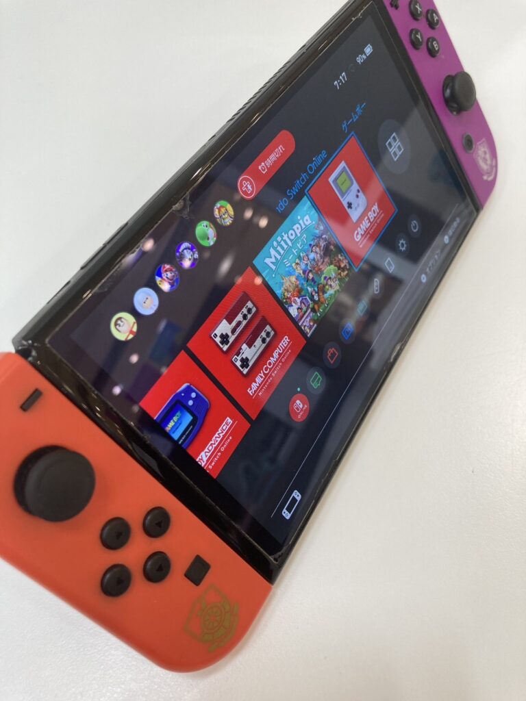 Nintendo Switch 充電口修理